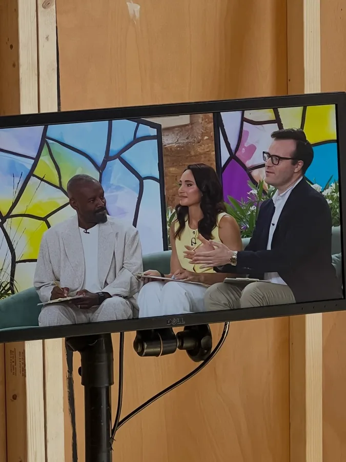 Cameron as a panellist on television